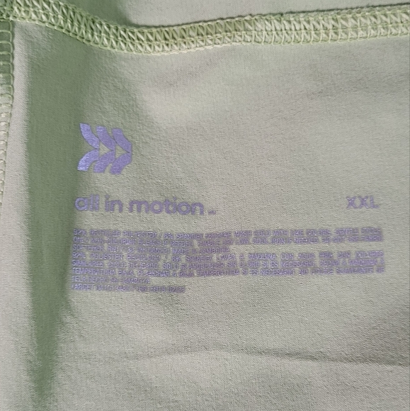 All In Motion Men's NWT Arch Green Hybrid Shorts 6" Size 2XL - Picture 3 of 8